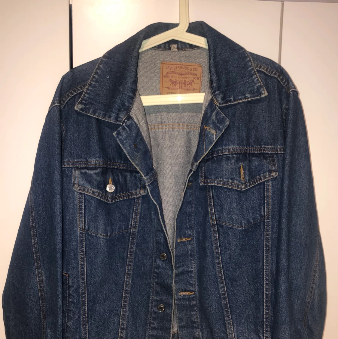 Vintage Levis JeansJacka - oversized fit - 91