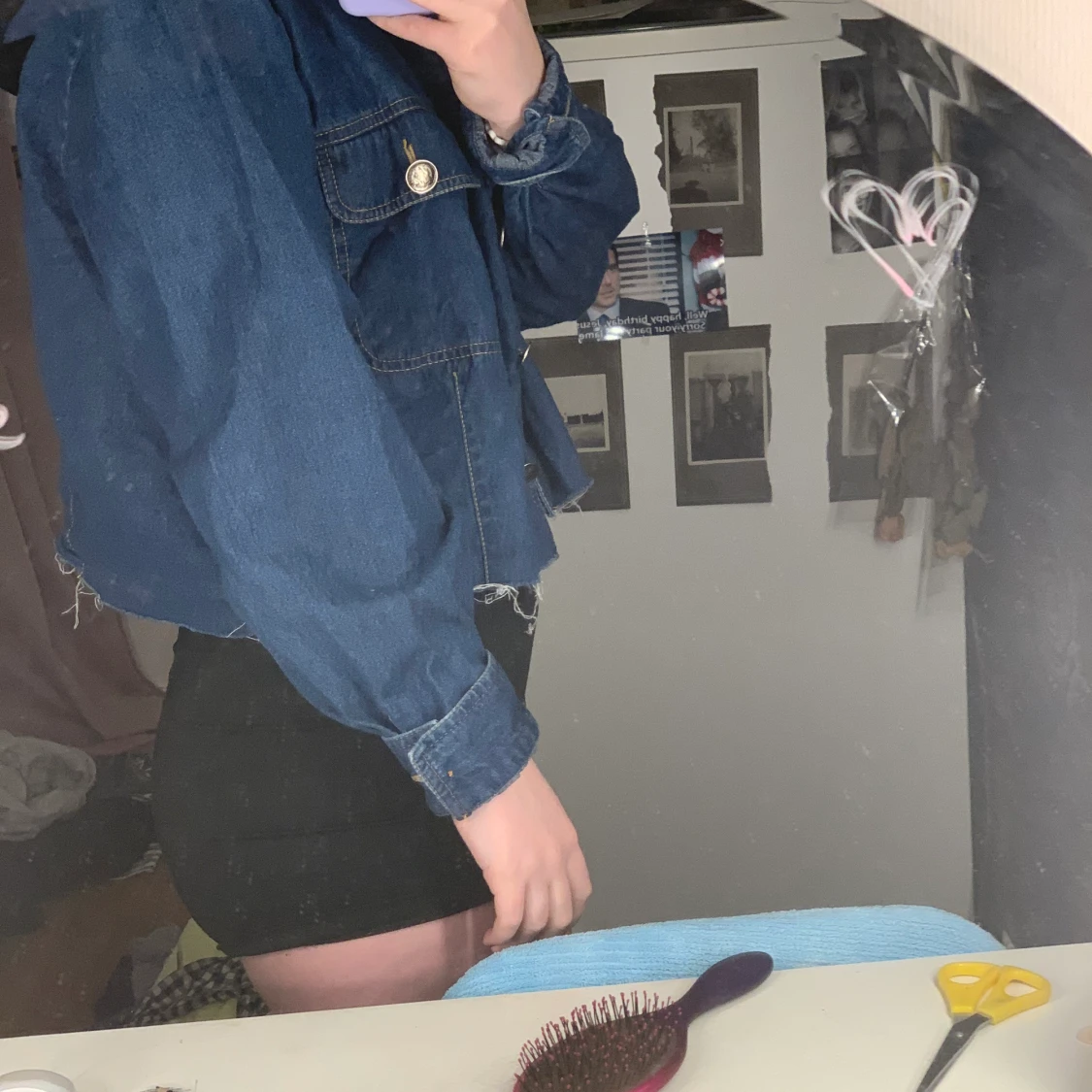 Vintage jeansjacka - 90