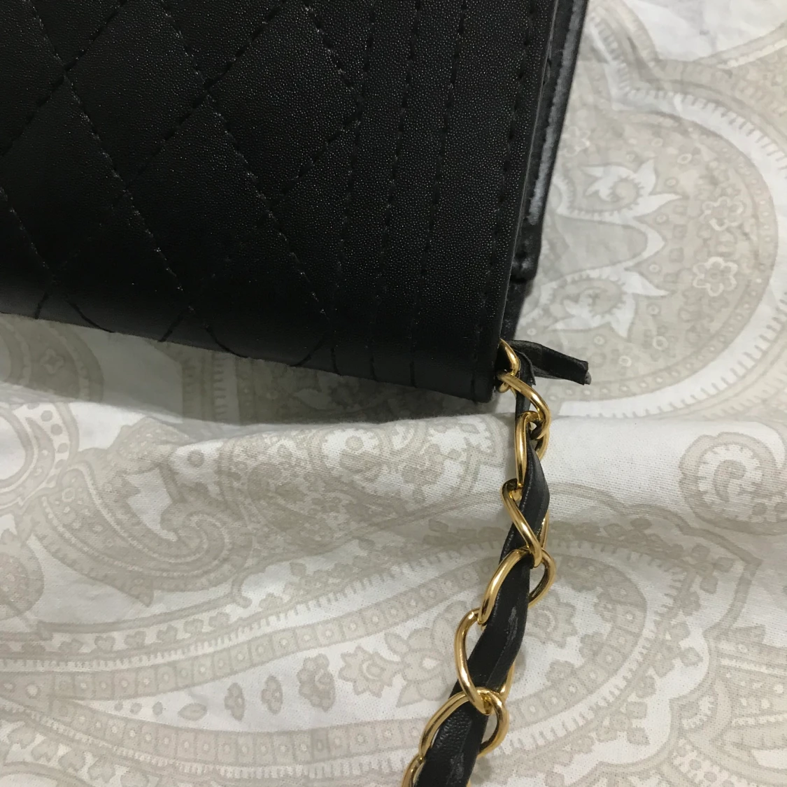 Väska i skinnimitation  - 90