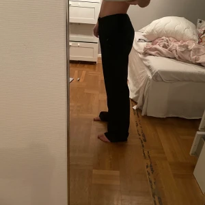 Kostymbyxor - Svarta jätte sköna kostymbyxor