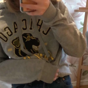 Grå hoodie  - Fin grå hoodie från Gina tricot i storlek xxs✨💗 priset går att diskutera😌💕