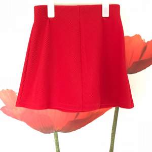 Söt röd kjol ifrån Zara. Köpare står för frakten och köpt är köpt