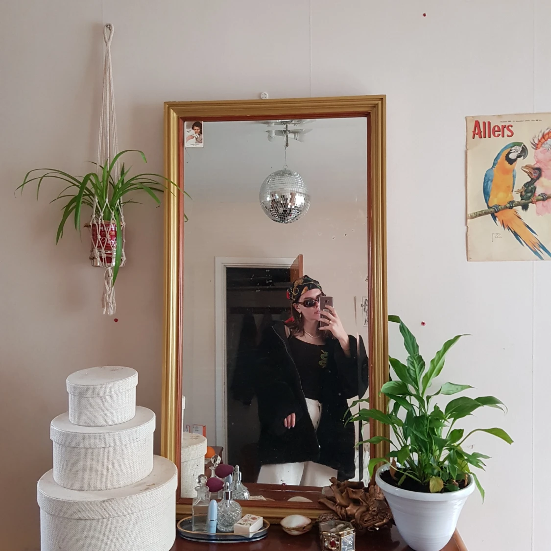 oversize pälsjacka  - 90