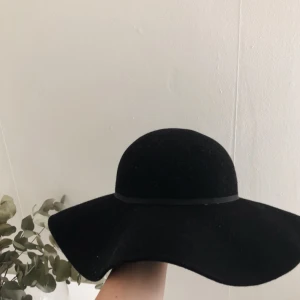  - Svart stor hatt. Från Topshop. Knappt använd 