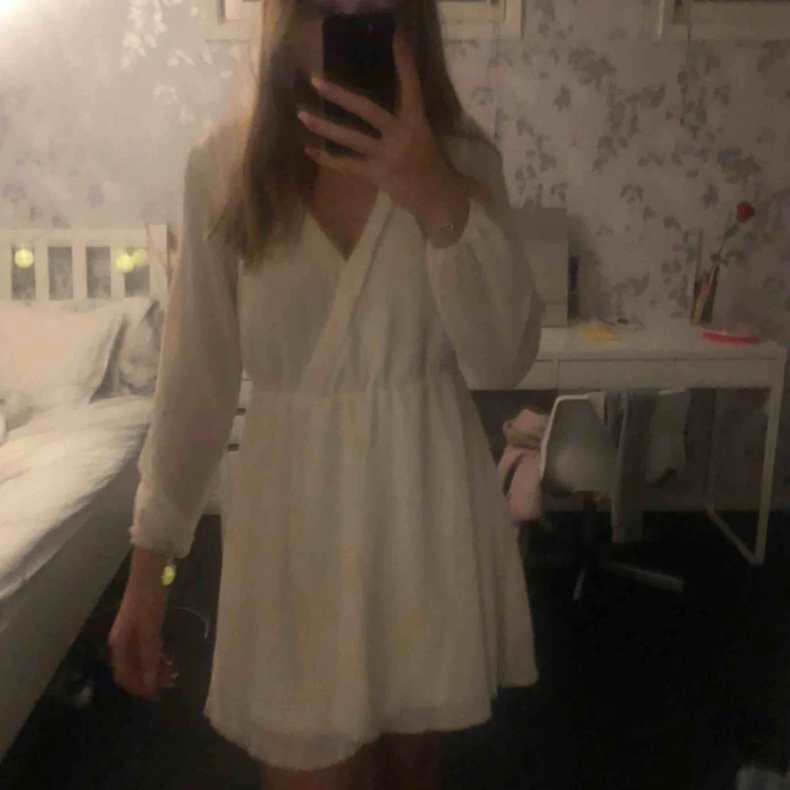 Vit klänning - 90