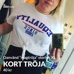  - Kort tröja, helt ny, storlek XL 