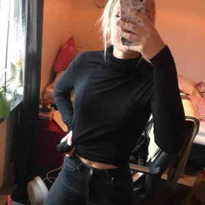  - Supersnygg topp i mjukt material med turtleneck, lätt genomskinlig. Endast provad, strl S😊