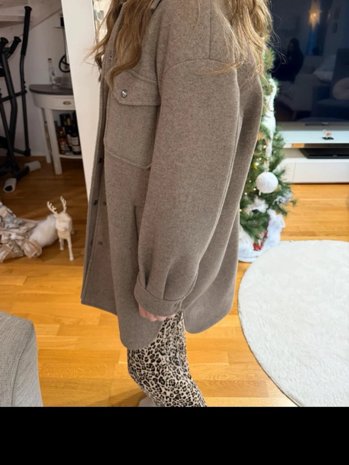 Beige overshirt från Samsoe Samsoe - 2