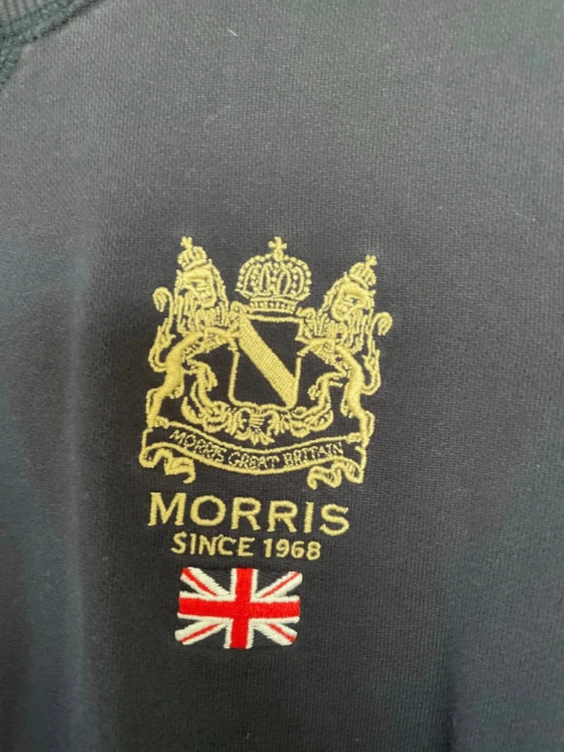 Mörkblå sweatshirt från Morris - 1