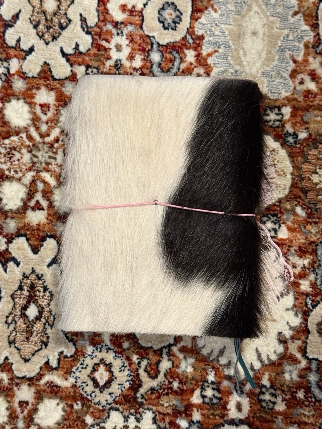 A5 cowprint journal cover, Louise Carmen inspirerad  - 2