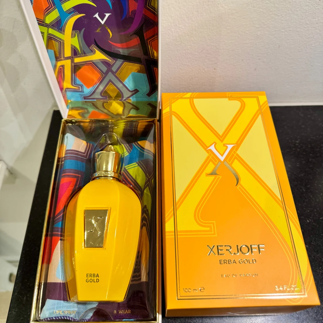 Xerjoff Erba Gold 100ml EDP - Oöppnad med låda