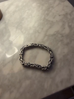 Kejsarlänk armband - Helt nytt silver platerat kejsarlänk. 21cm lång och 8mm bred.
