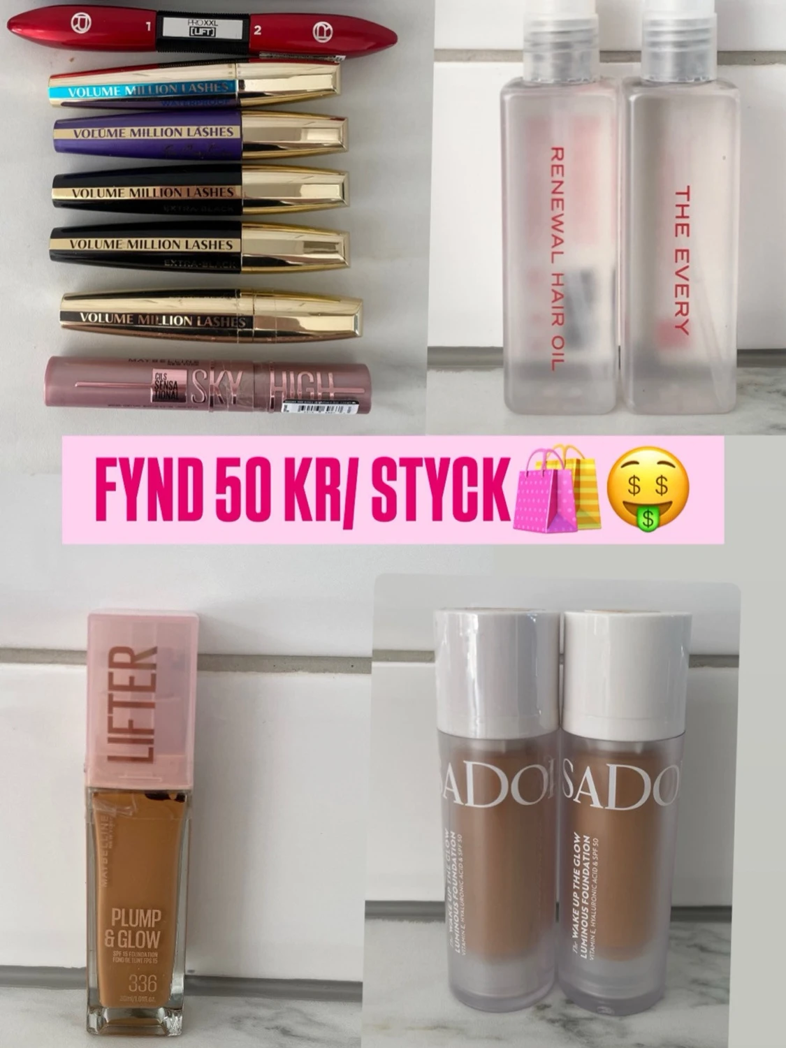 Skinkpaketet 50 kr styck HELT NYTT
