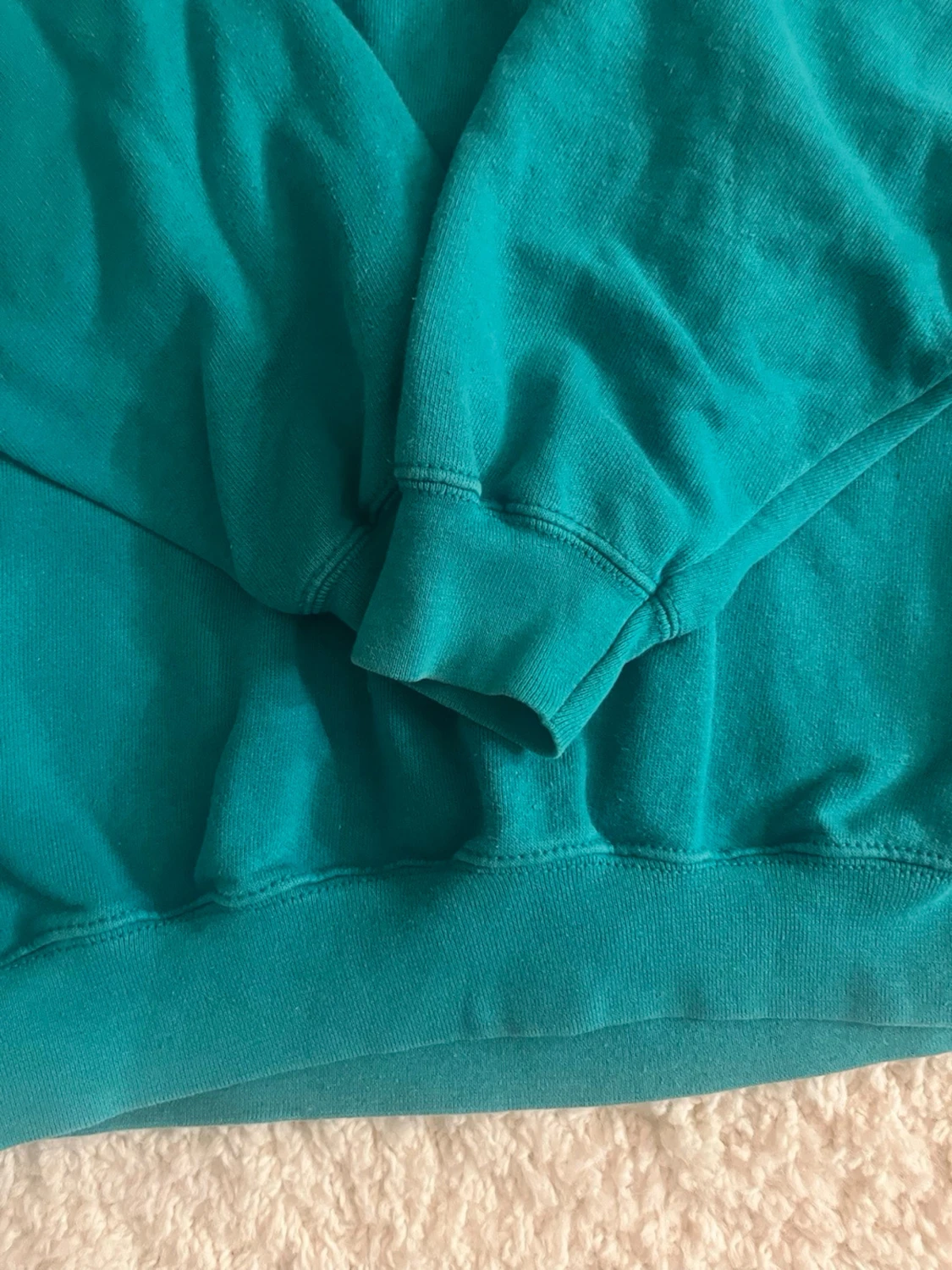Turkos sweatshirt från Fruit of the Loom - 3