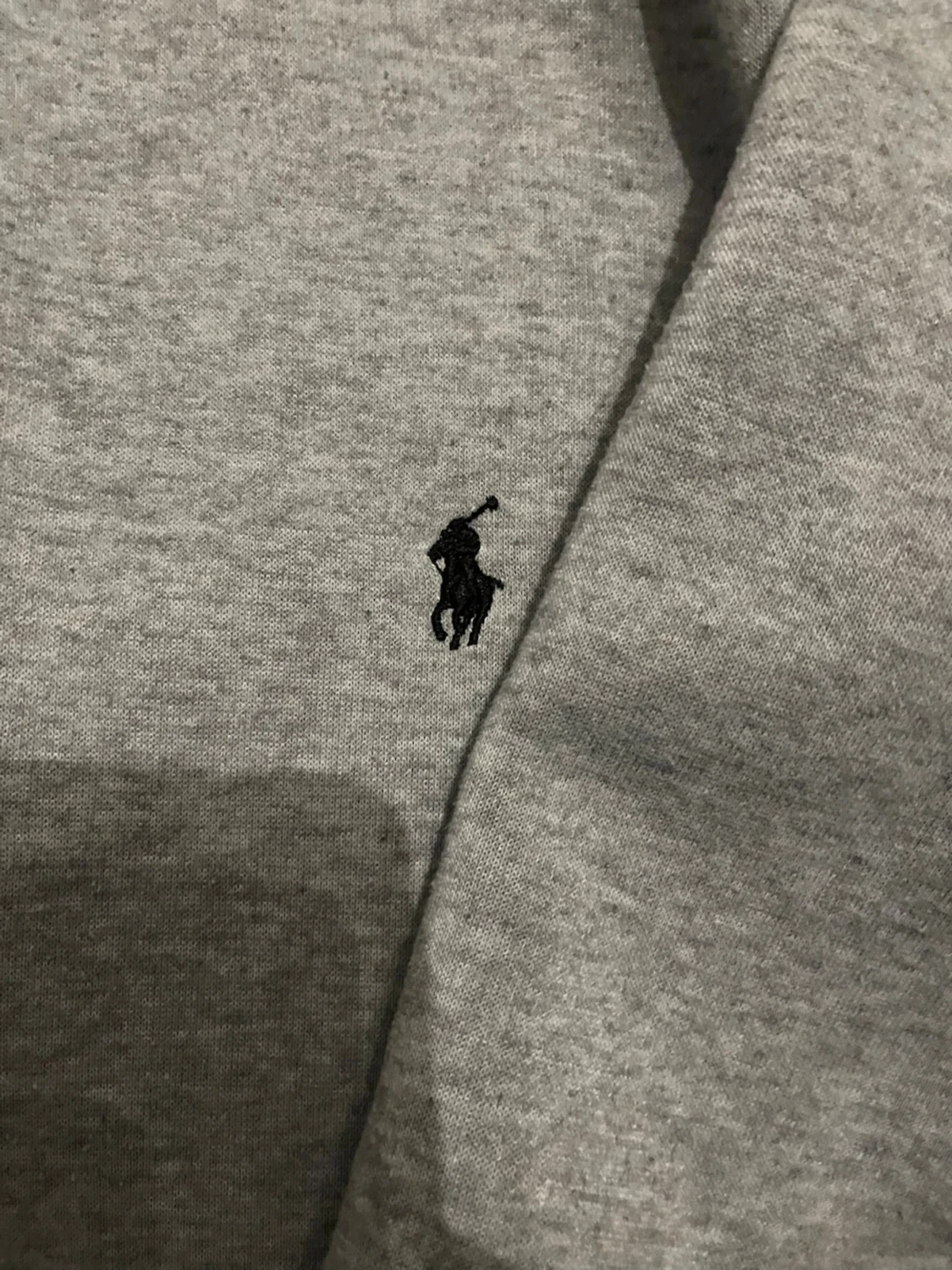 Grå zip hoodie från Polo Ralph Lauren - 1