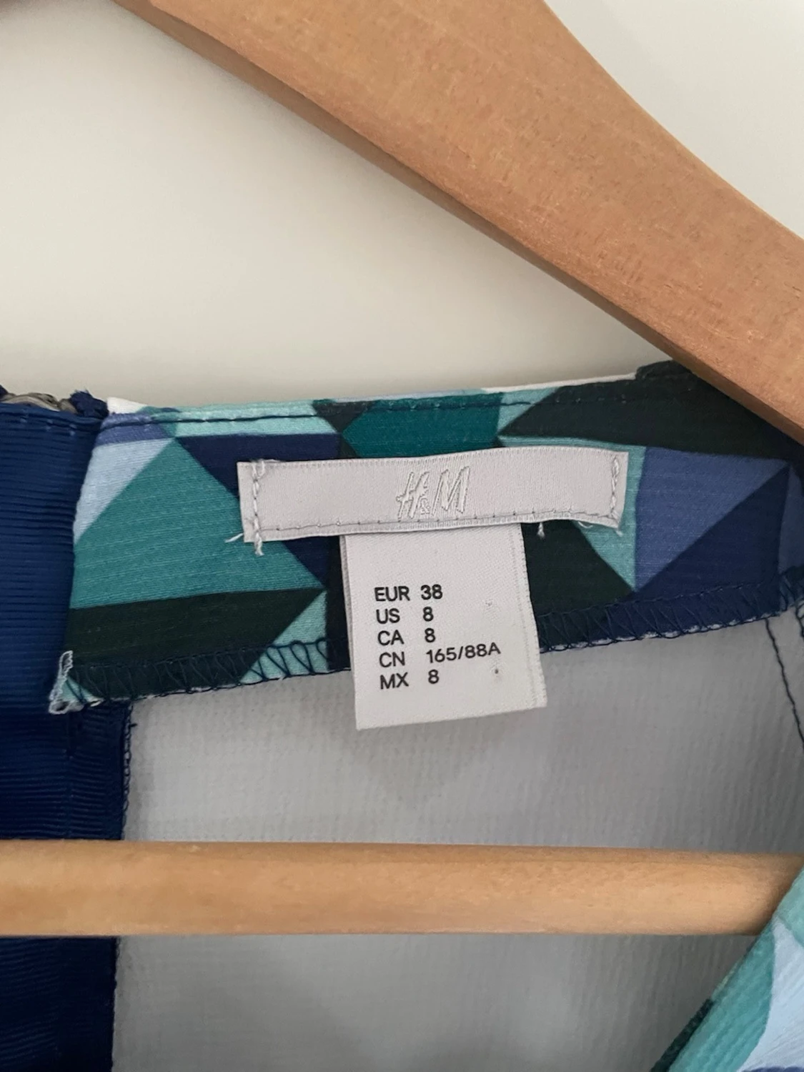 Mönstrad klänning från H&M - 1
