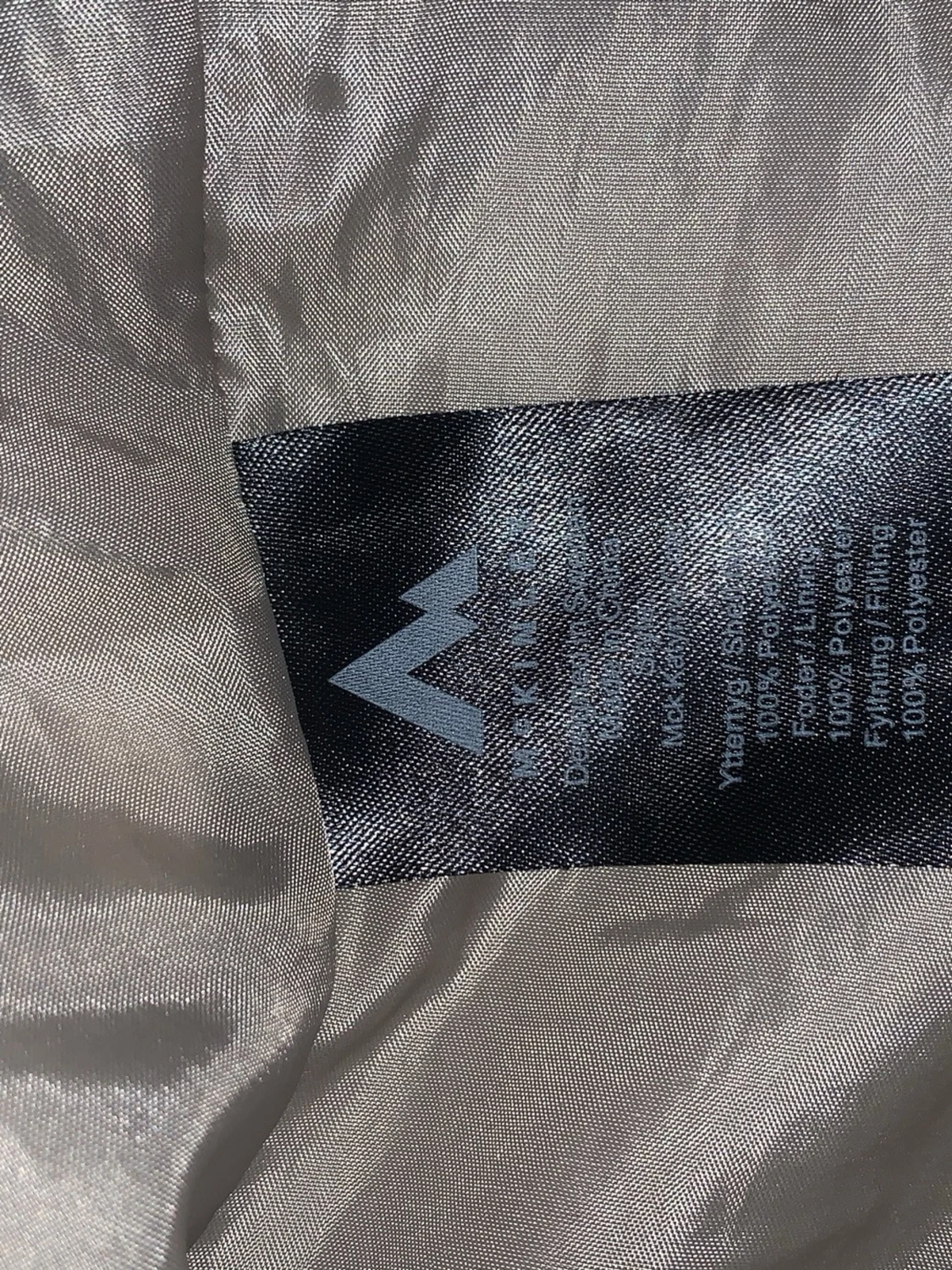 Ljusbeige lång dunjacka McKinley - 2