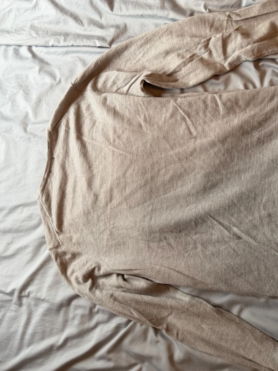 Beige långärmad tröja J.Lindeberg - 1