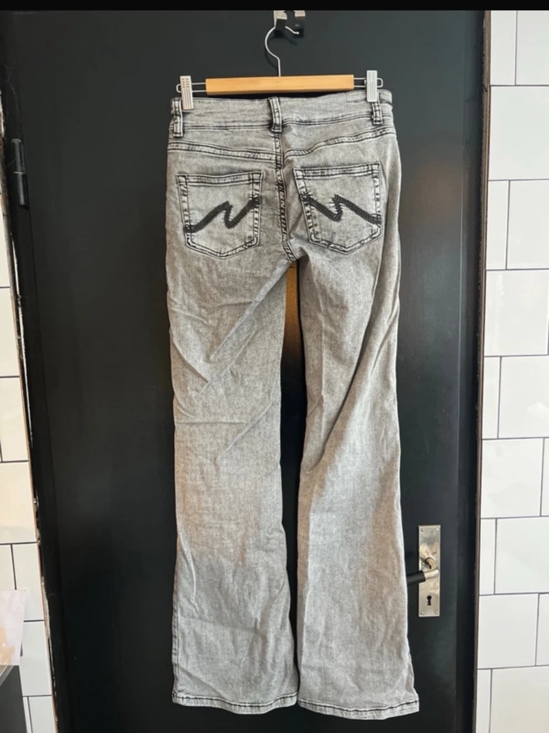 Grå bootcut - 1