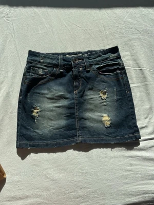 Vintage jeanskjol - Vintage jeanskjol