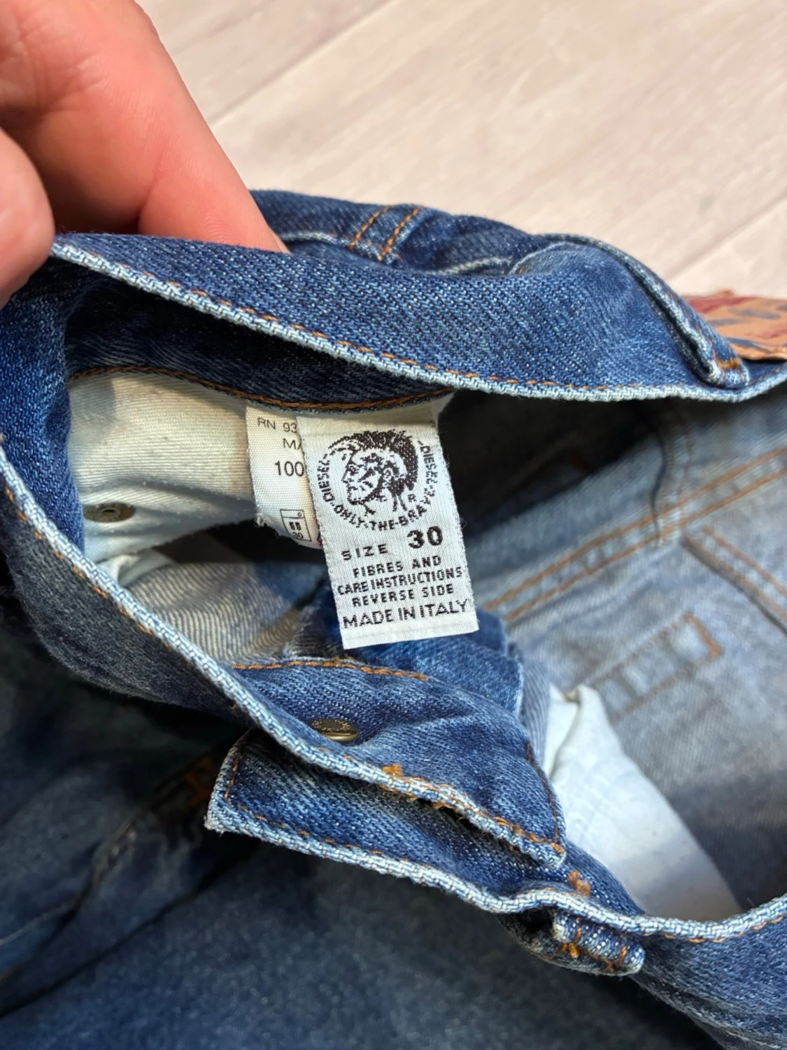Diesel Industry blå jeans - 2