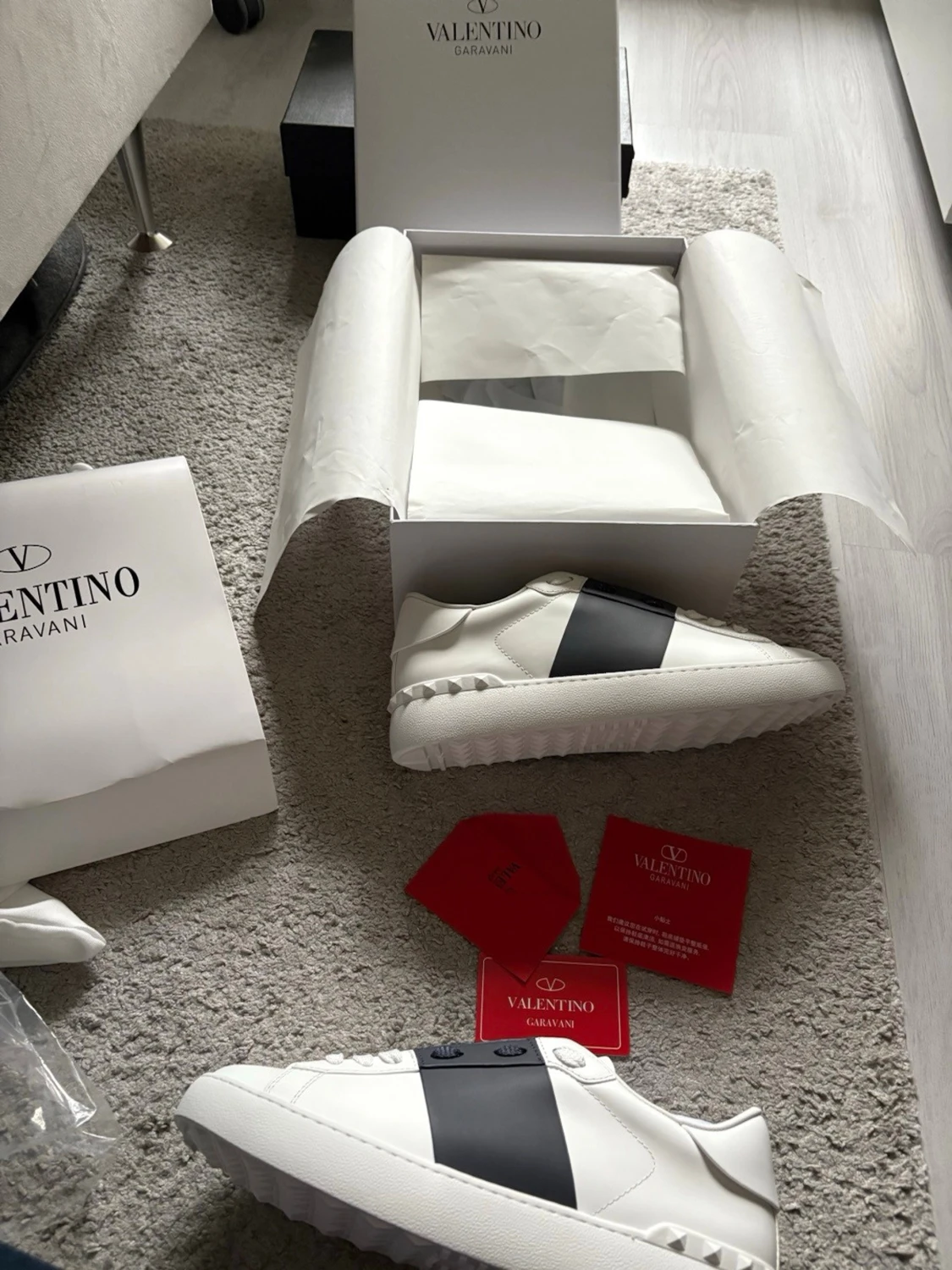 Valentino Garavani vita sneakers - 1