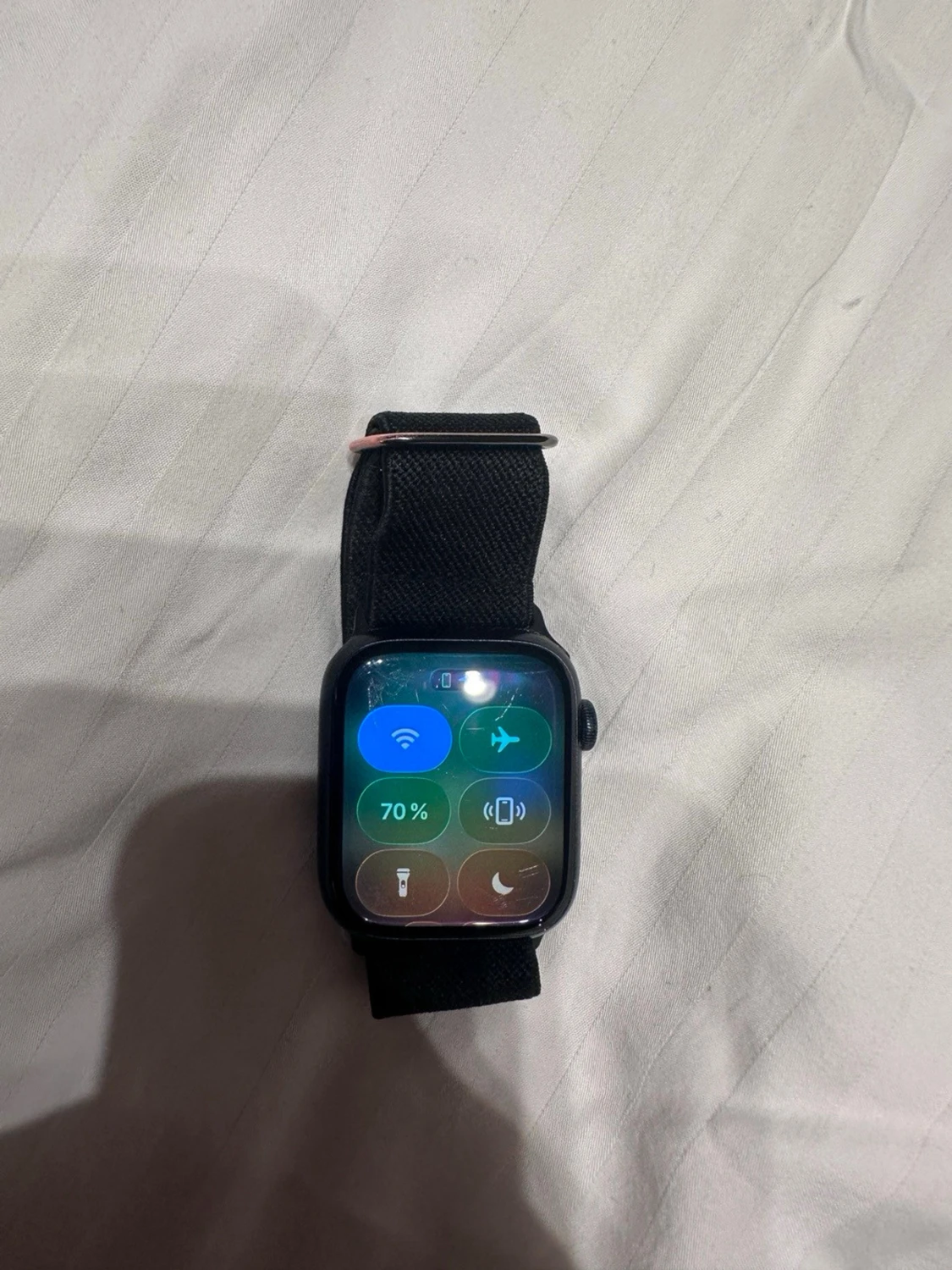 Apple Watch svart med nylonband - 4