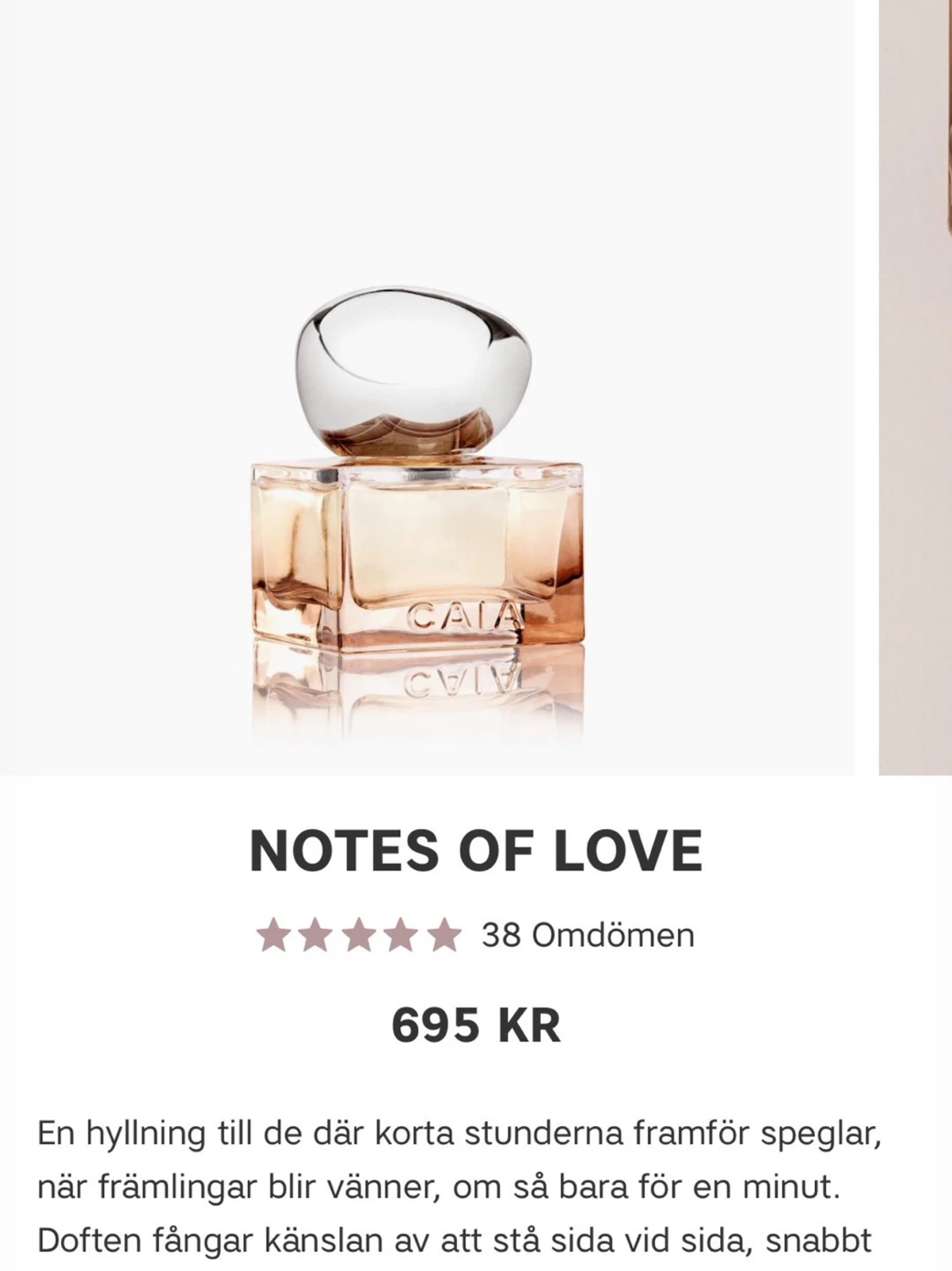 CAIA Notes of Love parfym - 1