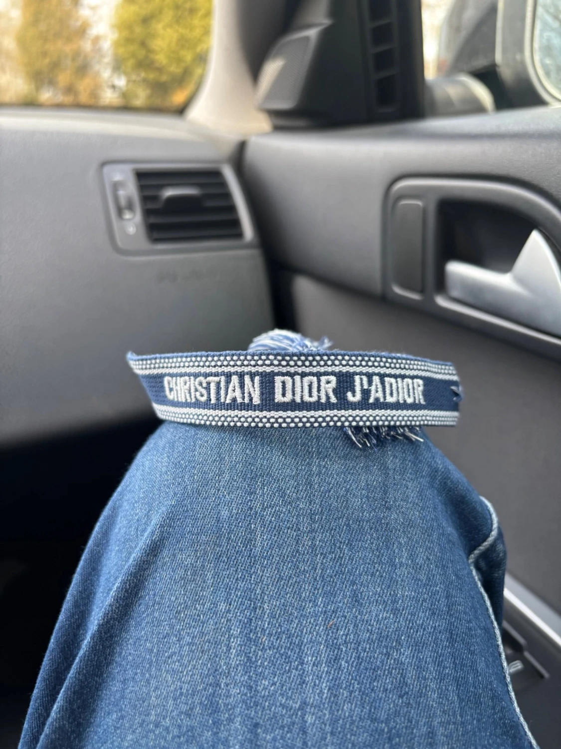 Blått armband Christian Dior J'Adior