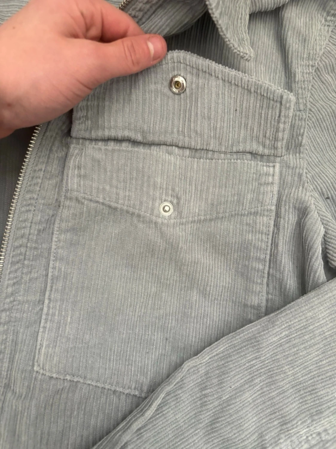 Ljusgrå overshirt i manchester - 1