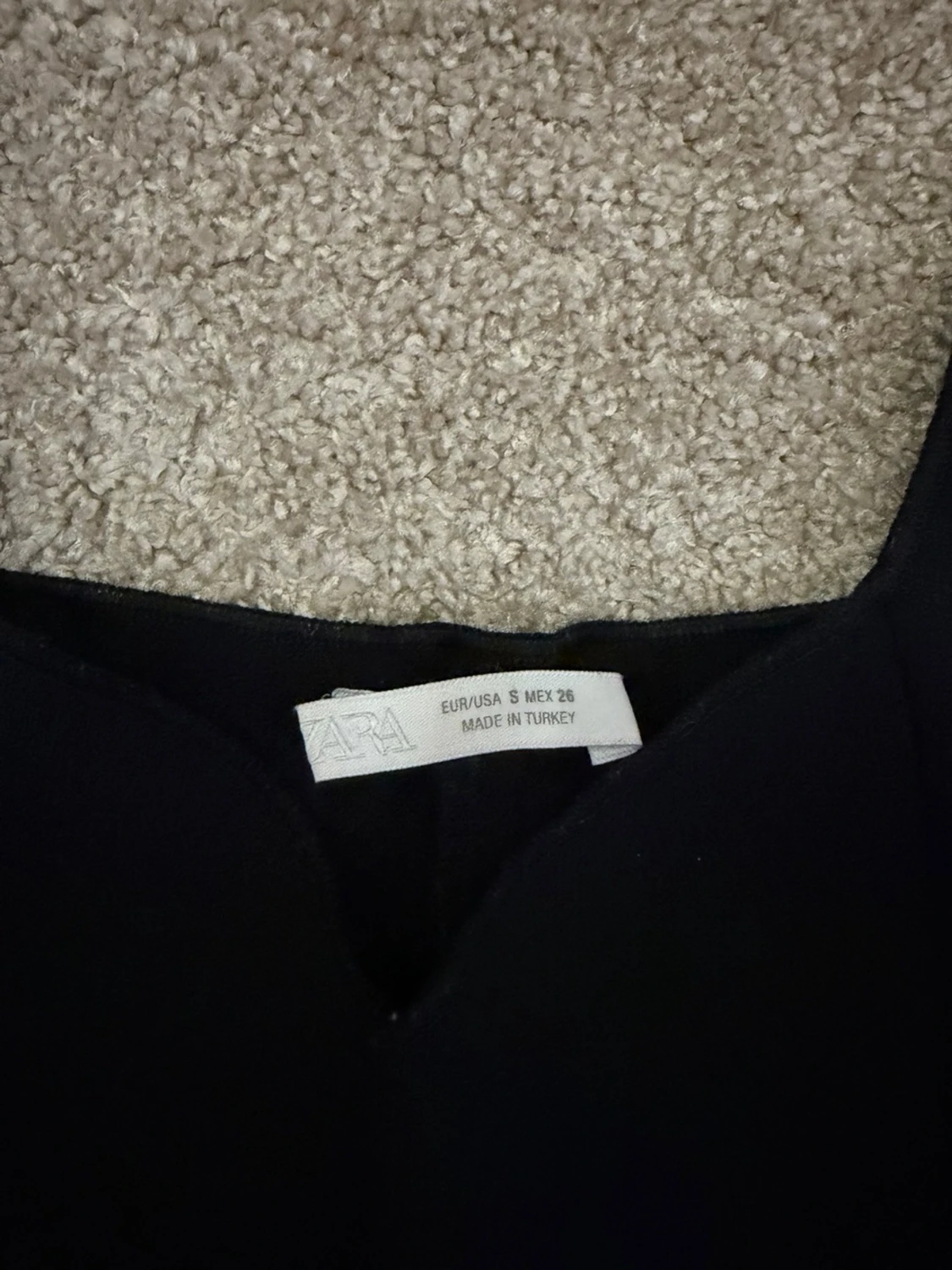 Svart topp från Zara - 1