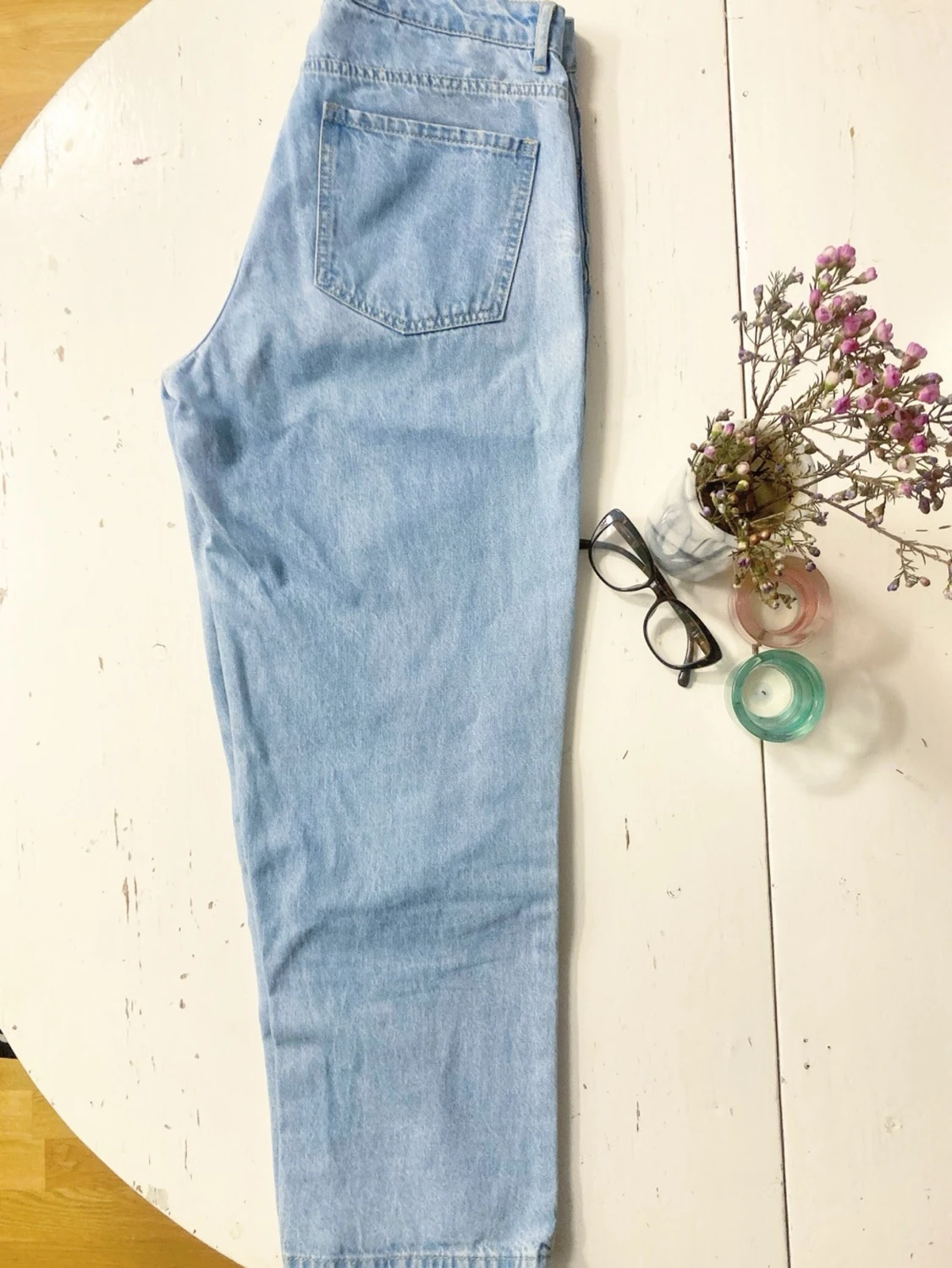 🍒Jeans cropped flare🍒 - 1