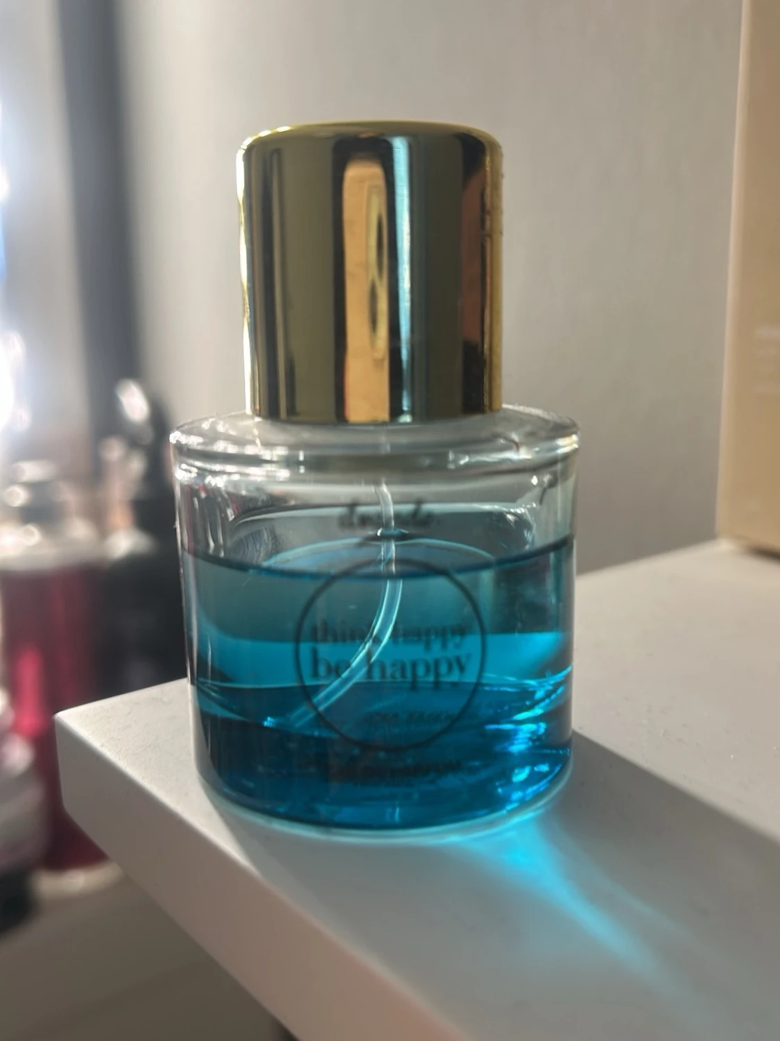 Think Happy Be Happy parfym blå - 1