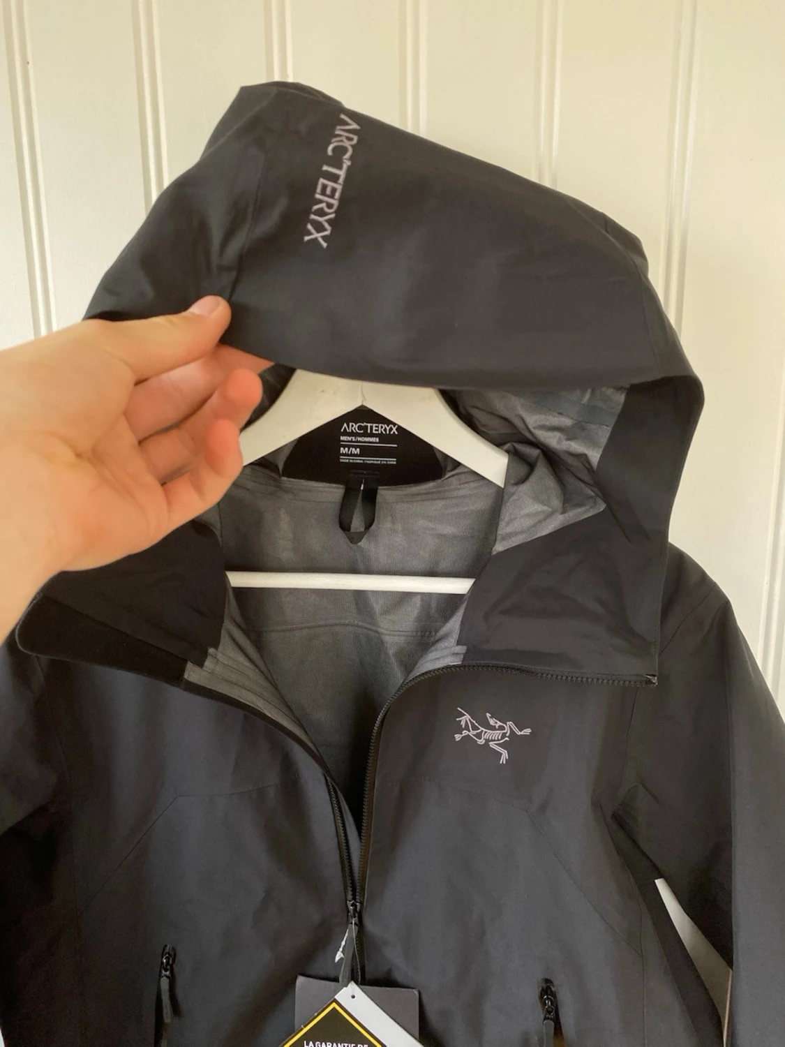 Svart Arc'teryx vindjacka Gore-Tex - 1