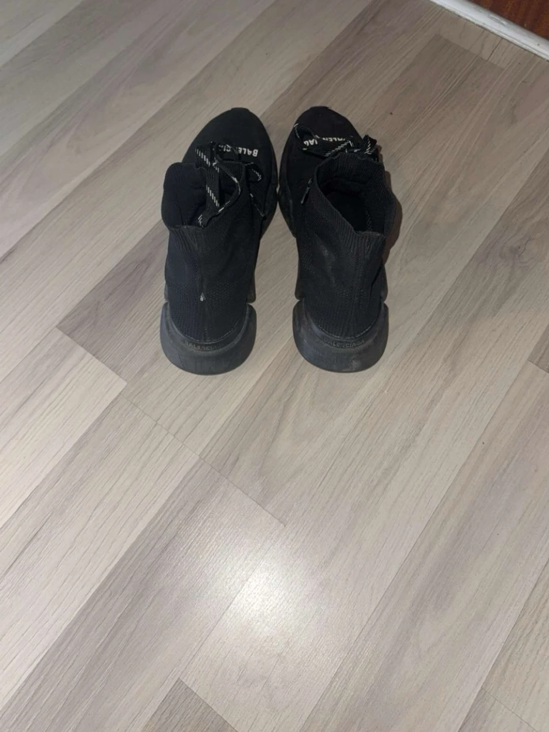 Svarta Balenciaga Speed Trainer sneakers - 3