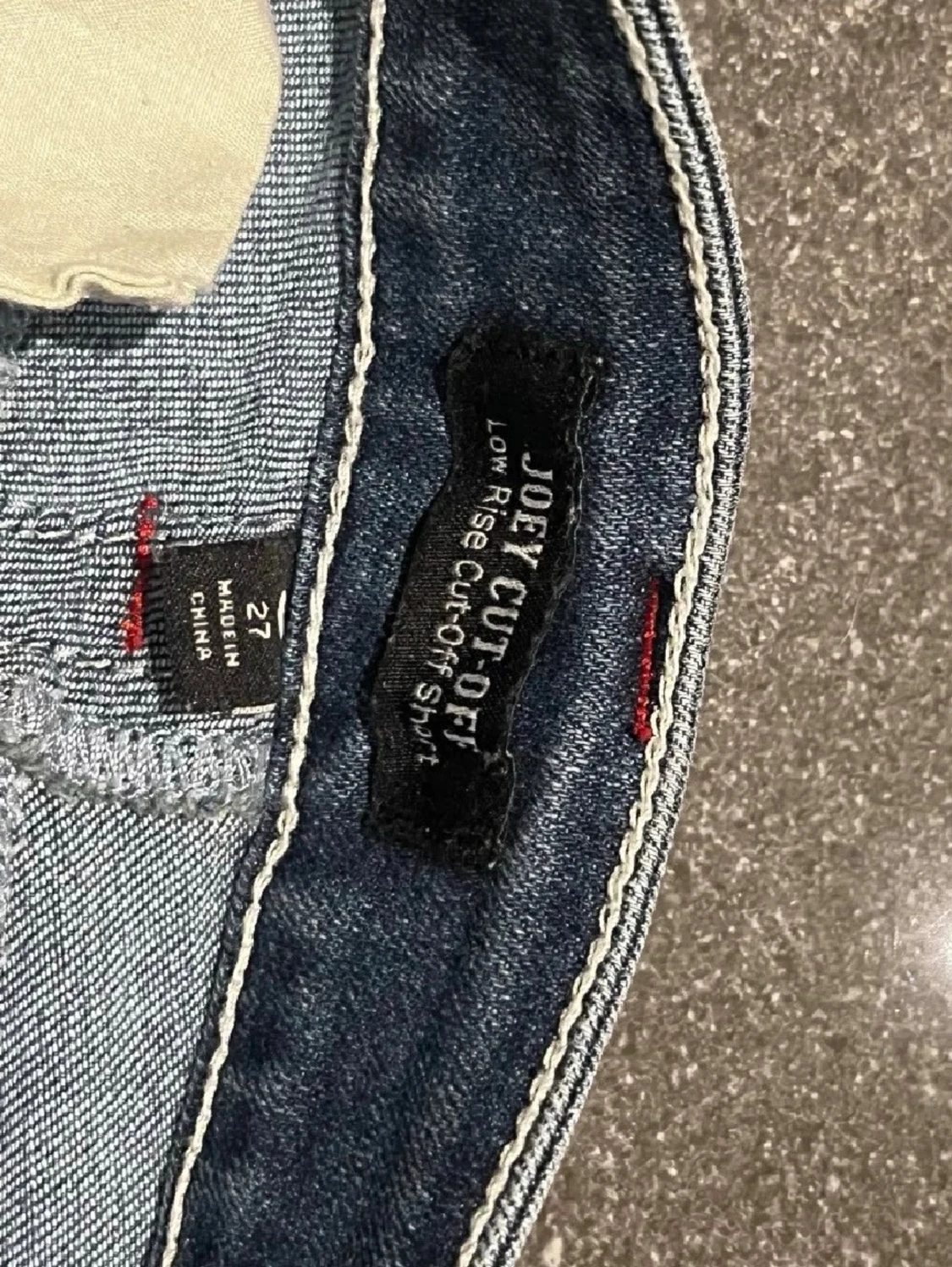 True Religion lågmidjade shorts - 4