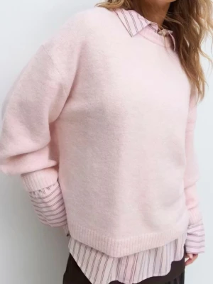 Stickad tröja - Rosa stickad tröja ifrån Gina Tricot i stl S 🩷