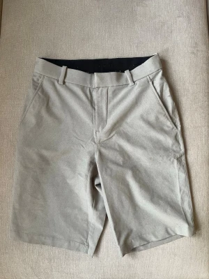 Nike Golf Dri-FIT Shorts – Beige/Ljusgrå – Strl 28 - Säljer ett par stilrena Nike Golf Dri-FIT shorts i beige/ljusgrå färg. Perfekta för golf, vardagsbruk eller sommarens aktiviteter. Lätta, bekväma och snabbtorkande med Nikes Dri-FIT-teknologi.  • Märke: Nike Golf • Modell: Tour Performance Dri-FIT • Storlek: 28 • Färg: Beige/Ljusgrå • Skick: Bra begagnat skick, se bilder för egen bedömning • Två framfickor och två bakfickor • Bälteshällor  Pris: 199 kr