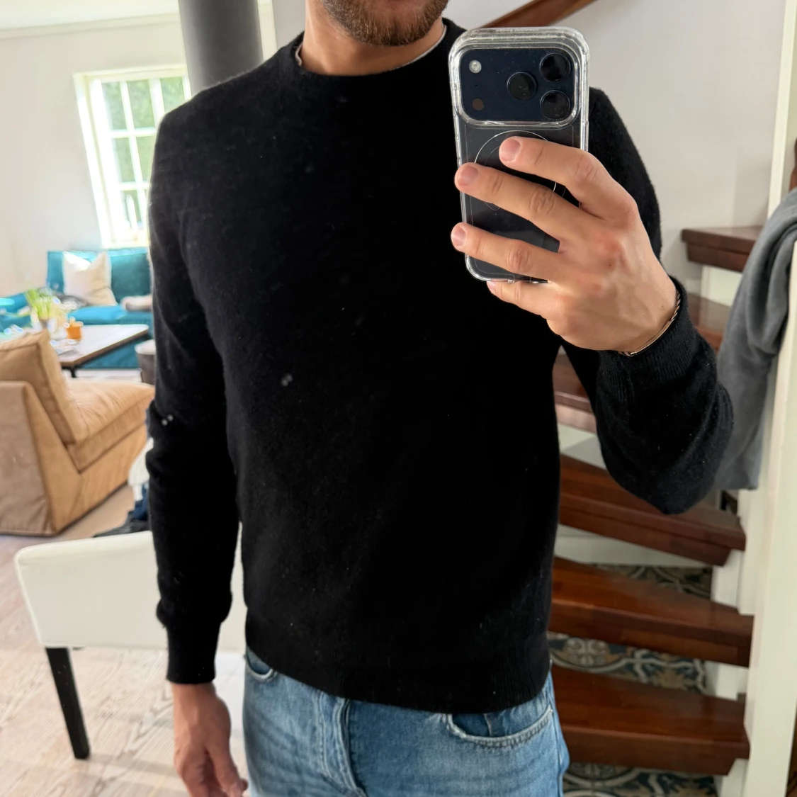 Svart cashmere-tröja från Celio - 2