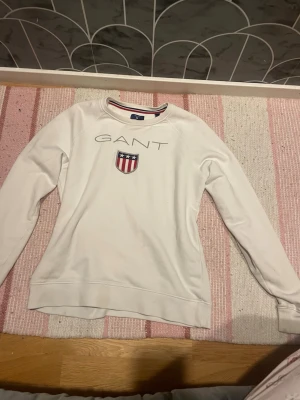 Vit gant tröja - Vit gant tröja utan luva, ganska tunn och lite fläckig.