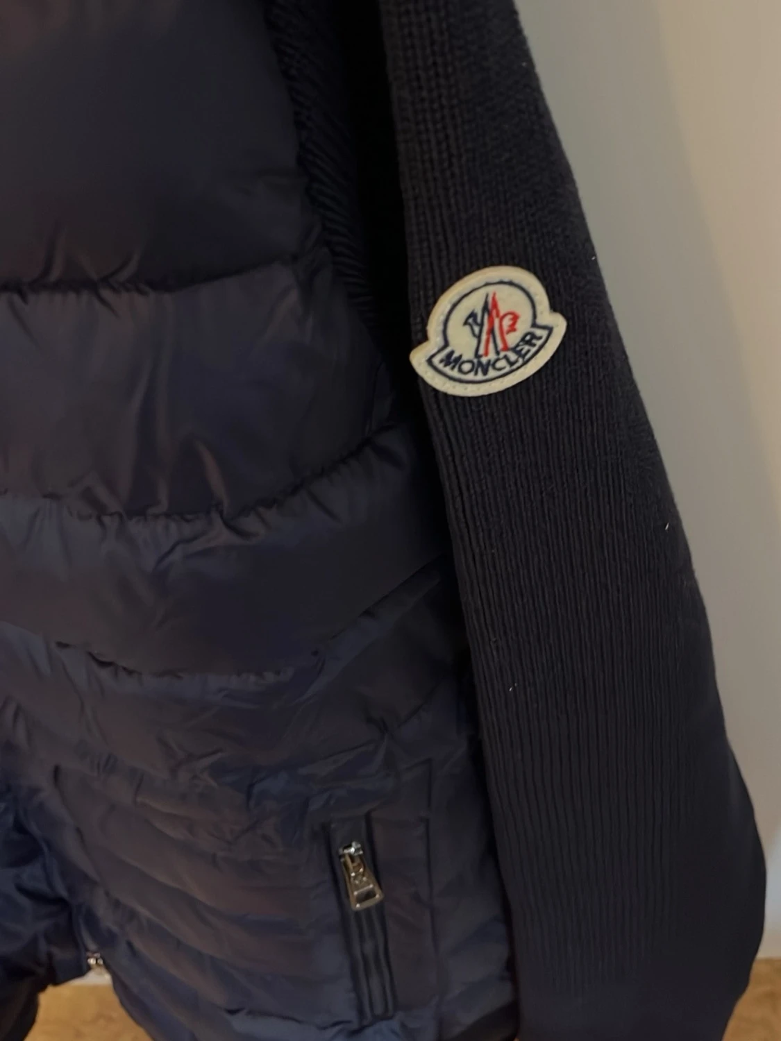 Mörkblå dunväst från Moncler - 2