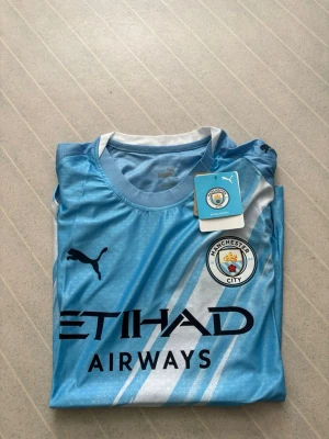 Manchester City matchtröja Puma - En man city hemma tröja storlek M hör av er vid frågor📲