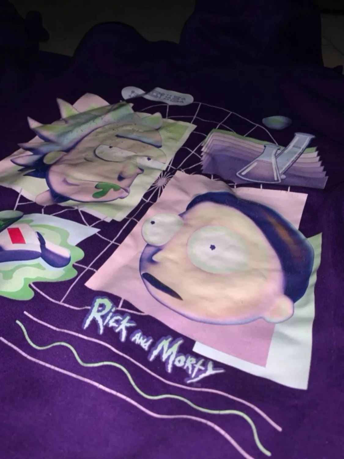 Lila Rick and Morty hoodie - 1