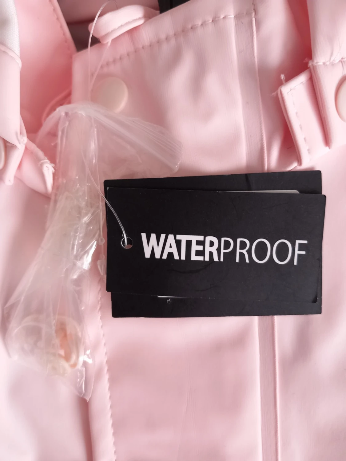 Barn - Rosa regnjacka från Exani - Storlek 98 - 1