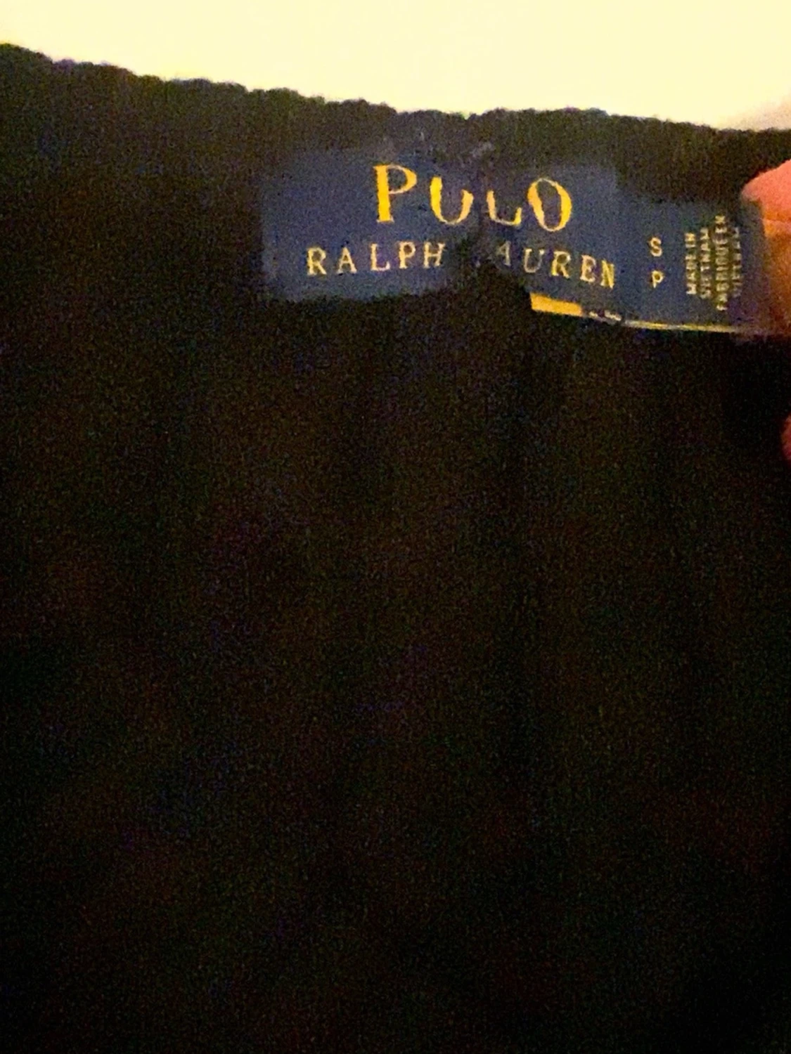 Svart stickad tröja Polo Ralph Lauren - 1