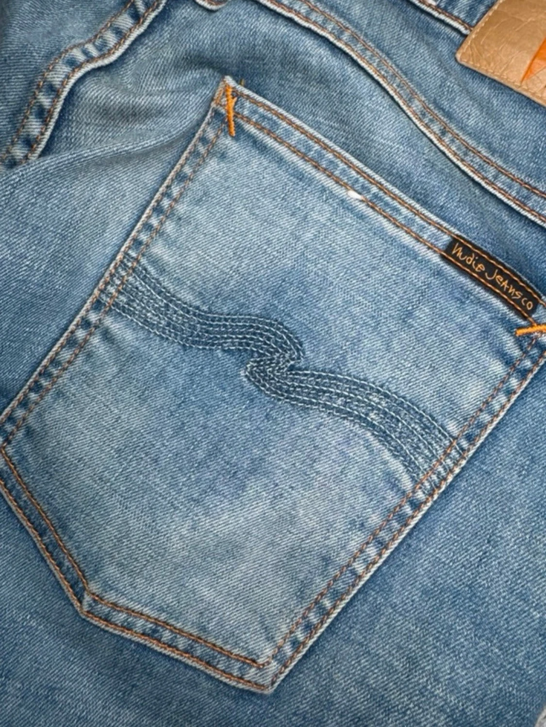 Blå jeans från Nudie Jeans Co - 5