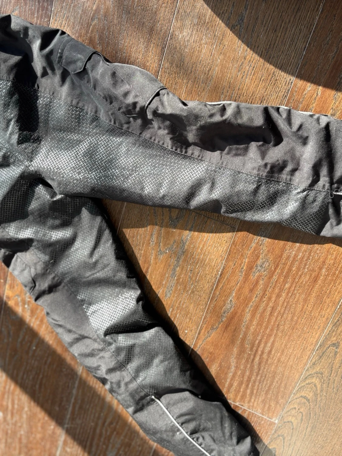 Svarta täckbyxor med fickor - 6