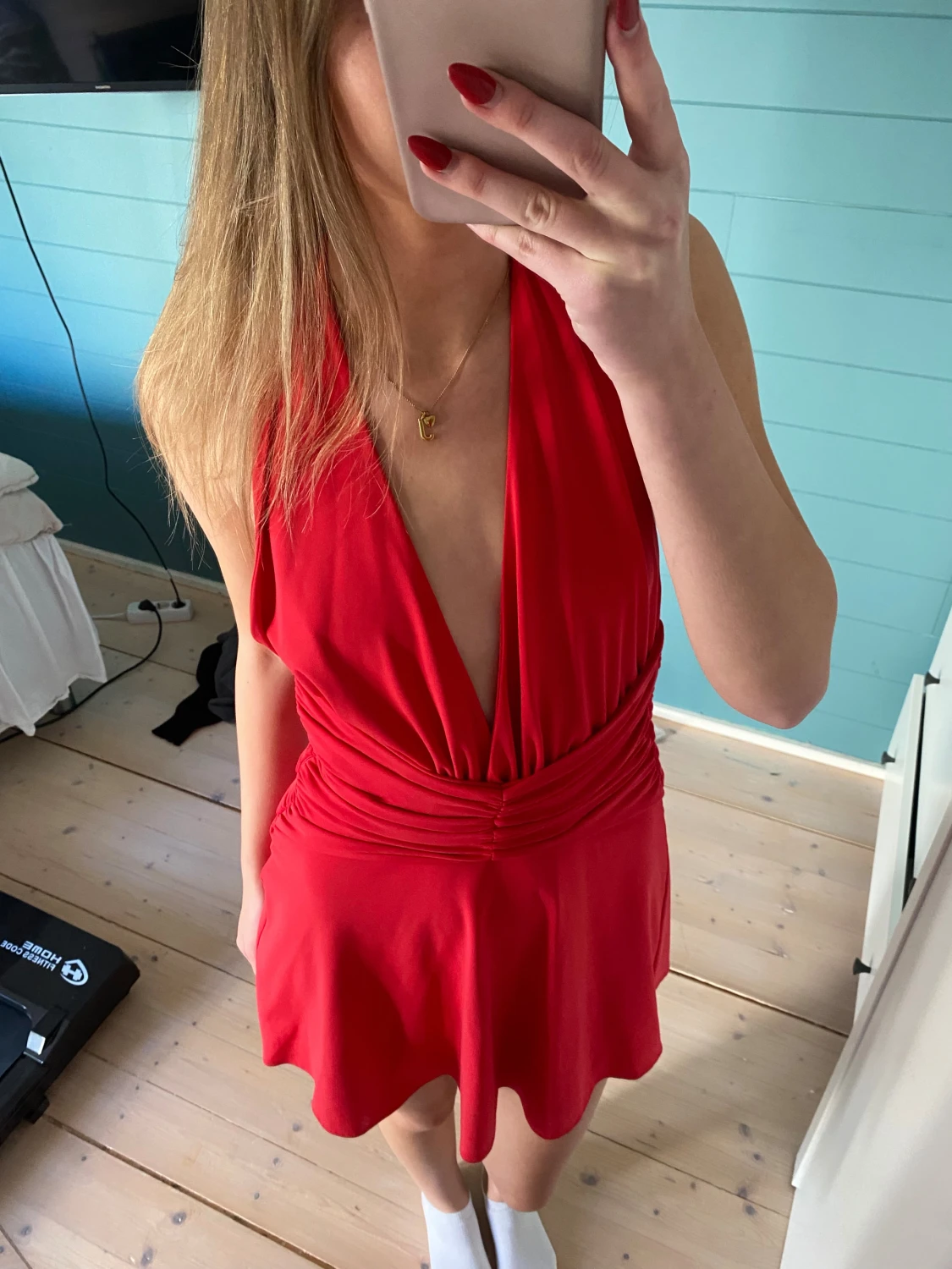 Halterneck klänning - 2