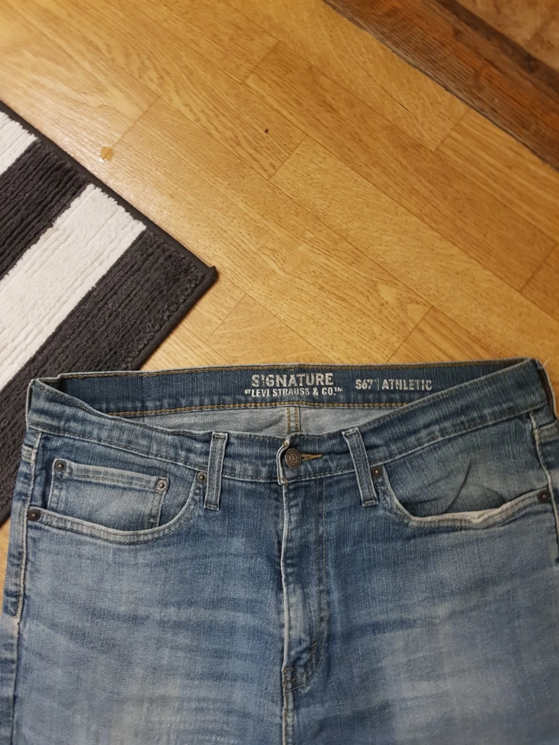  Levi's Signature blåa jeans  - 4