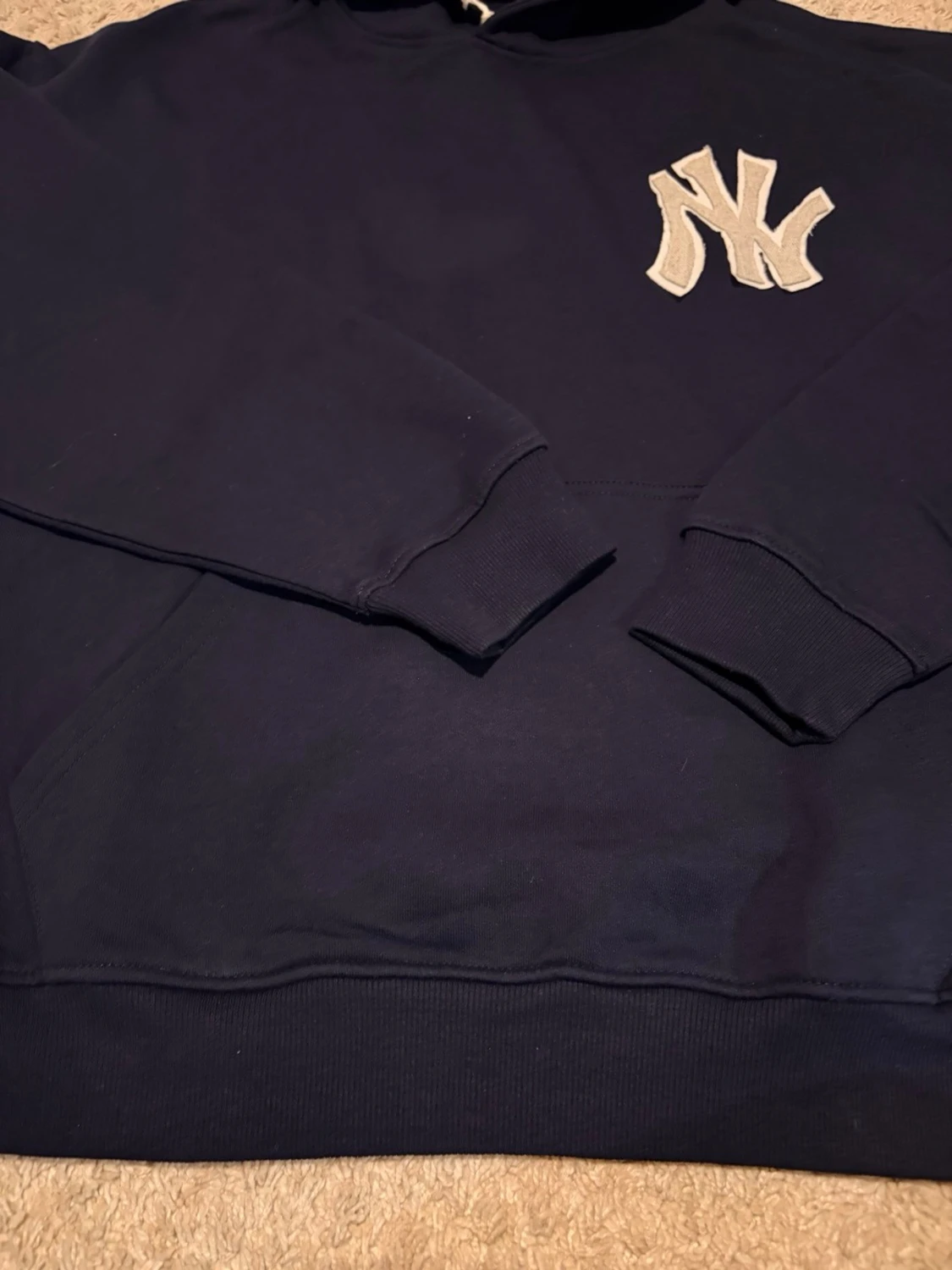 Mörkblå New York Yankees Custom hoodie - 3